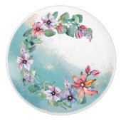 水彩フローラ セラミックノブ (正面)