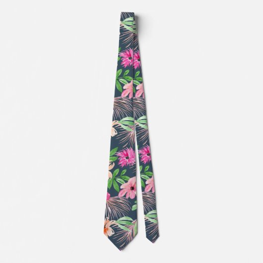水彩フローラ ネクタイ (正面)