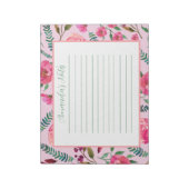 水彩フローラ ノートパッド (回転)