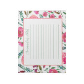 水彩フローラ ノートパッド (回転)