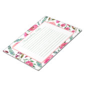 水彩フローラ ノートパッド (アングル)