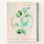 水彩フローラ ノートブック (裏面)