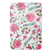 水彩フローラ バスマット (正面縦)