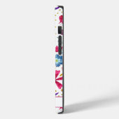 水彩フローラ パーソナライズされた Case-Mate iPhoneケース (裏面 / 左)