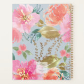 水彩フローラ プランナー手帳 (裏面)