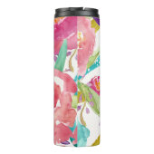 水彩フローラ モノグラムの タンブラー (裏面)