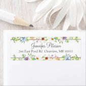 水彩フローラ ラベル (インサイチュ)