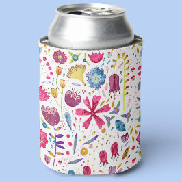 水彩フローラ 缶クーラー