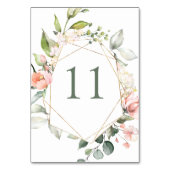 水彩フローラ、葉テーブル番号 テーブルナンバー (裏面)