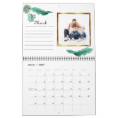 水彩フローラ |12フォトカレンダー(ノート付き) CA カレンダー (3月 2027)