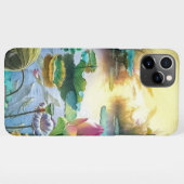 水彩フローラ iPhoneケース (裏面横)