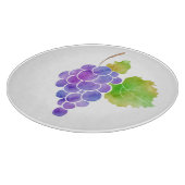 水彩ブドウ カッティングボード (角)