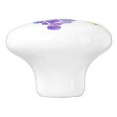 水彩ブドウ セラミックノブ (側面)