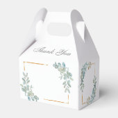 水彩ブライダルシャワーお気に入り フェイバーボックス (裏面サイド)