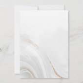 水彩ブライダルシャワー写真招待状 招待状 (裏面)