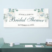 水彩ブライダルシャワー標識 横断幕 (トレードショー)