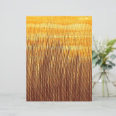 水彩ブラウンオレンジフィールズスクラップブック紙 (スタンド正面)