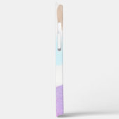 水彩ブラシストロークカラフルレインボー Case-Mate iPhoneケース (裏面 / 左)