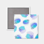 水彩ブラシストローク磁石 マグネット (正面/裏面)