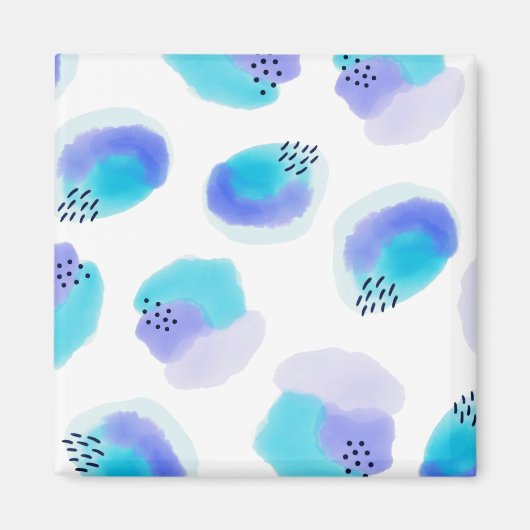 水彩ブラシストローク磁石 マグネット (正面)