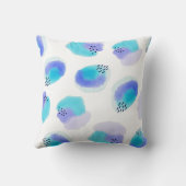 水彩ブラシストローク装飾用クッション クッション (裏面)