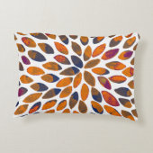 水彩ブラシストローク – さびた効果 アクセントクッション (裏面)