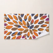 水彩ブラシストローク – さびた効果 バスタオルセット (ハンドタオル)