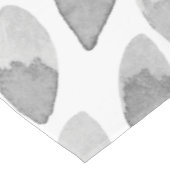 水彩ブラシストローク – 白黒 テーブルクロス (アングル)