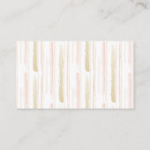 水彩ブラシフォレストベビーアニマルズオムツラッフル エンクロージャーカード (裏面)