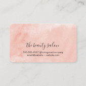 水彩ブラシ付きストーク 名刺 (裏面)