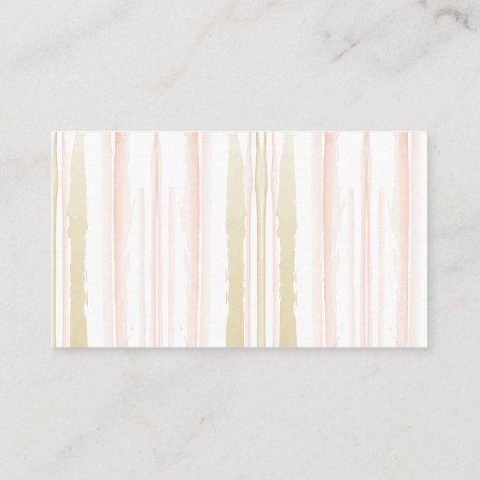 水彩ブラシ森の赤ちゃん動物ありがとう エンクロージャーカード (裏面)