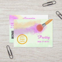 水彩ブラシ美しいメイクアップ業