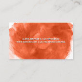 水彩ブラシ |ペインター ロイヤリティカード (裏面)