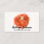 水彩ブラシ |ペインター ロイヤリティカード (正面)