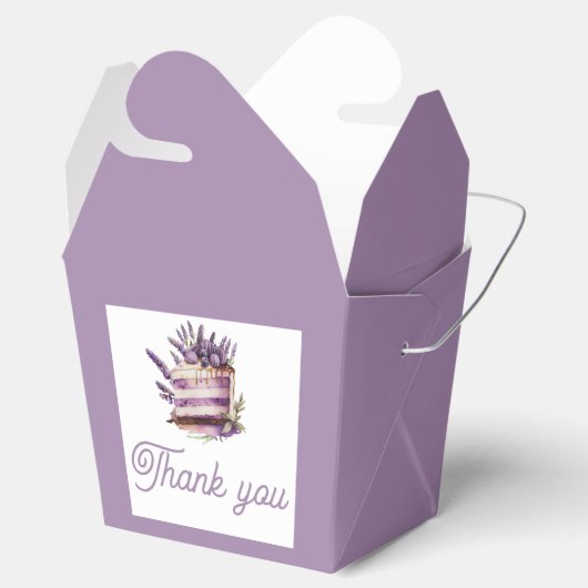 水彩ブランチ誕生日ありがとう フェイバーボックス (オープン)