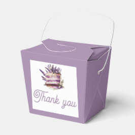 水彩ブランチ誕生日ありがとう フェイバーボックス