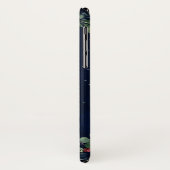 水彩ブルゴーニュフローラ天月 Case-Mate iPhoneケース (裏面/左)