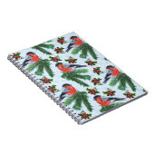 水彩ブルフィンチ ノートブック (右側)