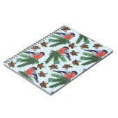 水彩ブルフィンチ ノートブック (左側)