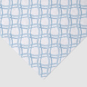 水彩ブルーとネイビーリボン 薄葉紙 (詳細)