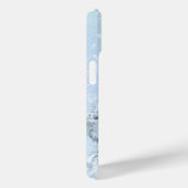 水彩ブルーウィンターグレームガールカスタマイズ可能 Case-Mate iPhoneケース (裏面 / 右)