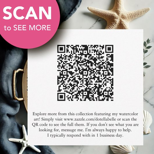 水彩ブルーカニありがとう文房具 ノートカード