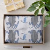 水彩ブルーカニティッシュペーパー 薄葉紙 (ギフト)