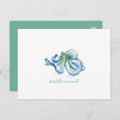 水彩ブルータコアート シーズンポストカード (正面/裏面)