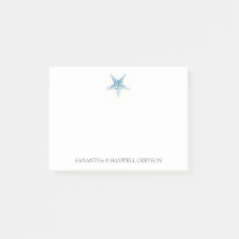 水彩ブルーヒトデ ポストイット