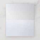 水彩ブルーピンクフローラ座席表 プレイスカード (内部開封)