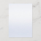 水彩ブルーピンクフローラ詳細 エンクロージャーカード (裏面)