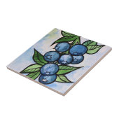 水彩ブルーベリー タイル (側面)