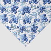 水彩ブルーベリー 薄葉紙 (詳細)