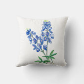 水彩ブルーボネット クッション (裏面)